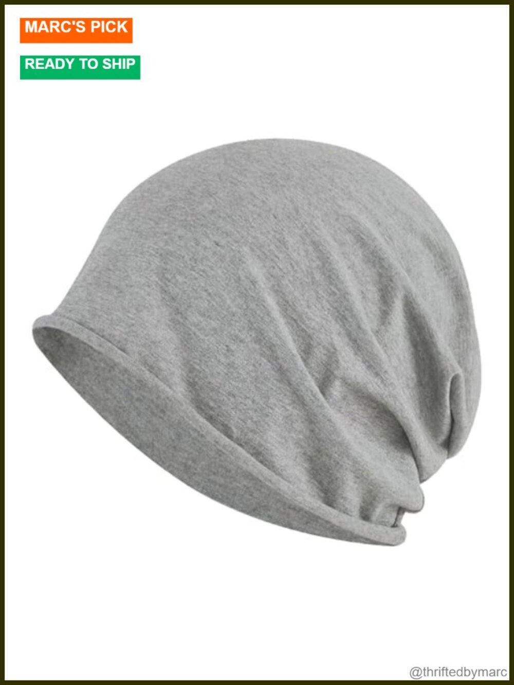 Anti Radiation Beanie EMF Protection Hat Silver Fiber Lining Pullover Cap
